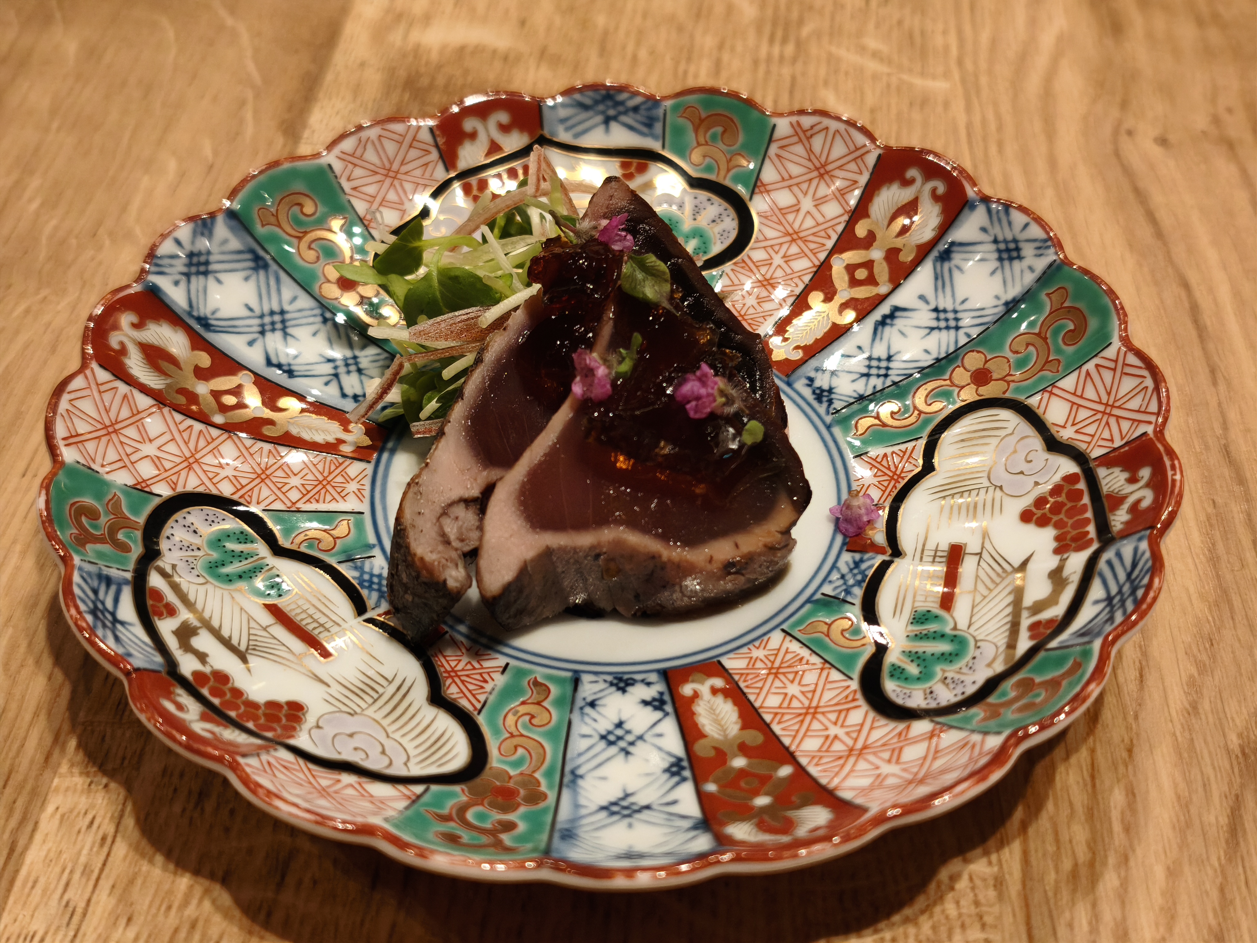 あおなみ お造り かつおポン酢のジュレ