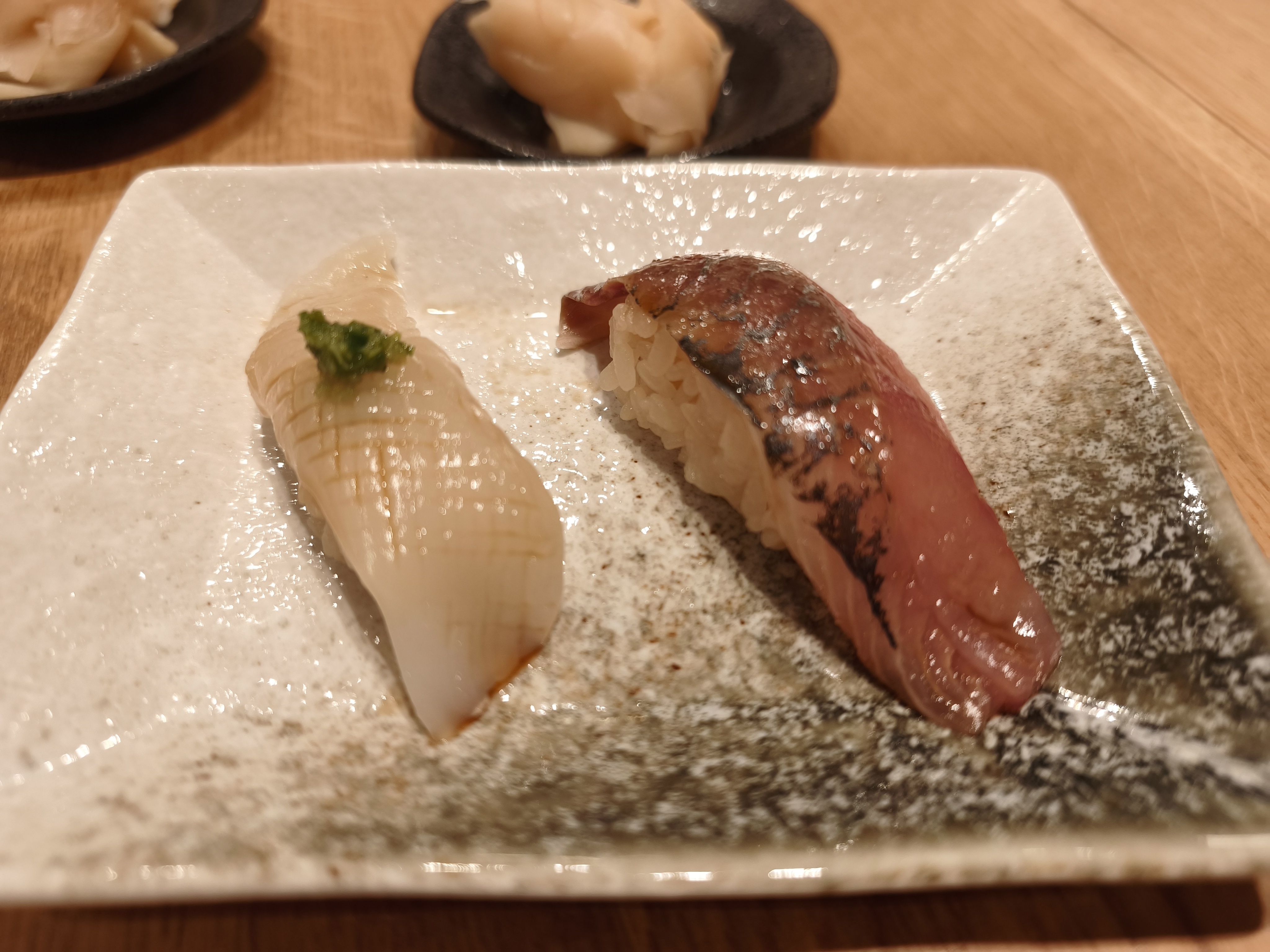 あおなみ 寿司 いか・真鯵