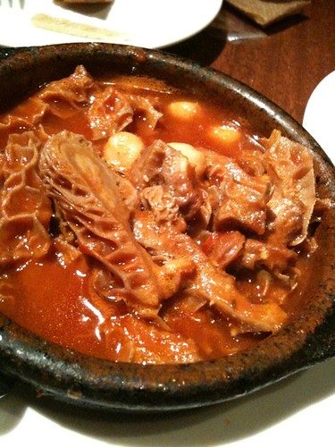 ドンドン料理がきた。これはトリッパー。