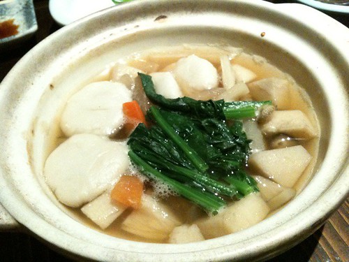 そばがきすいとん。