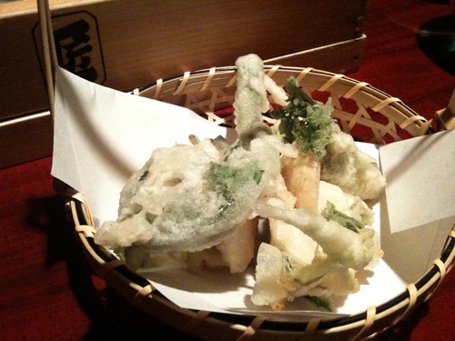 天婦羅盛り合わせ