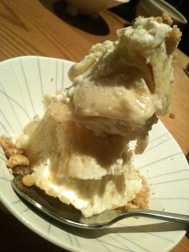 とうふのアイスで〆です。