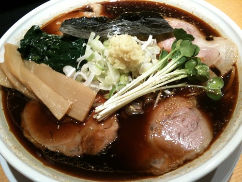 生姜のパンチがたまらない個性派創作ラーメン@我武者羅（がむしゃら）幡ヶ谷