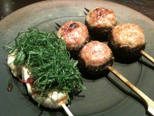 たぬきと梅シソなう。