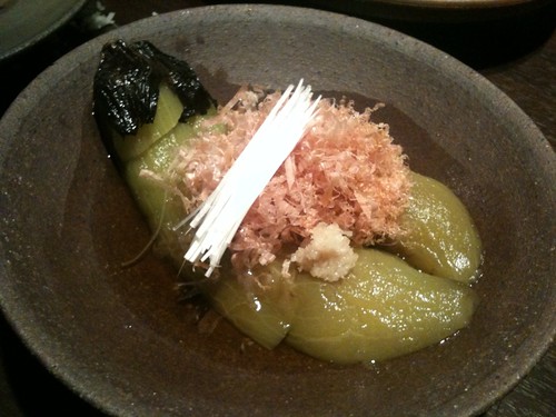 冷やし焼き茄子