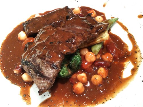 ハラミステーキ。ベトラーヴ ビストロ ジロー@代々木公園