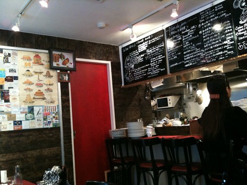 店内。ベトラーヴ ビストロ ジロー@代々木公園