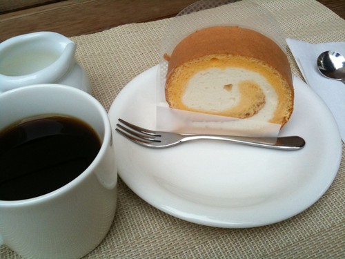 フレッシュスペースでお茶なう。