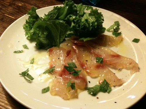 カルパッチョ。＠エスカレラ