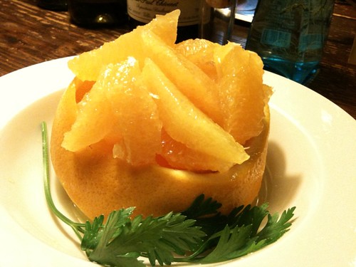 グレープフルーツ？オレンジ？＠エスカレラ