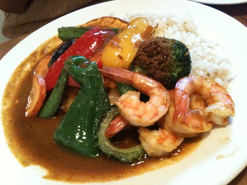 エビとホタテと野菜のカレー。@エリック