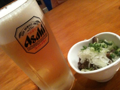 ビールとお通し。＠エビス参