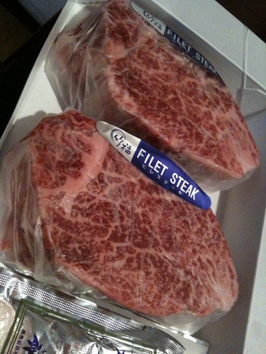 竹福のフィレステーキ。