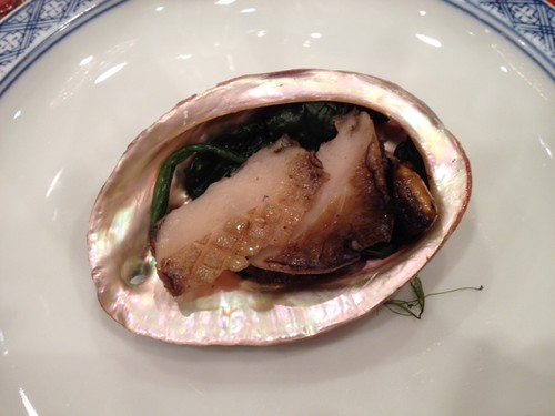 クロアワビのバター焼き＠京都・丹後PRフェアin東京