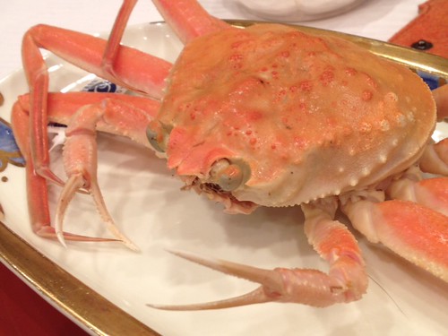 丹後のコッペガニ（めすがに）の姿盛り＠京都・丹後PRフェアin東京