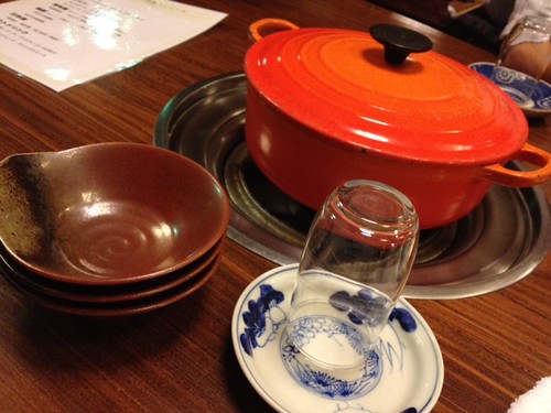 しゃぶしゃぶの鍋がおしゃれ@豚組