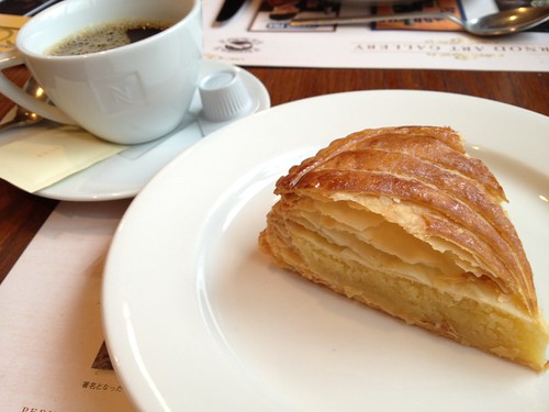 デザート：ガレット・デ・ロワ＠東京日仏学院ラ・ブラスリー