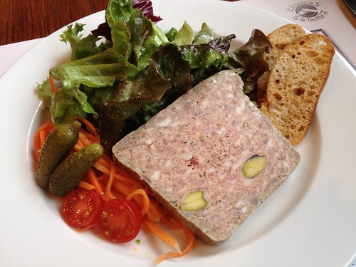 前菜：自家製田舎風テリーヌ＠東京日仏学院ラ・ブラスリー