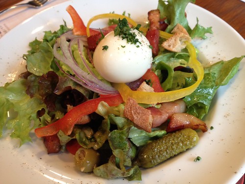 前菜：リヨン風サラダ＠東京日仏学院ラ・ブラスリー
