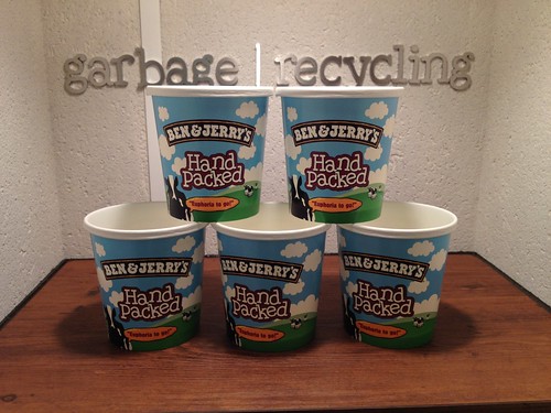店内のディスプレイ@BEN&JERRY