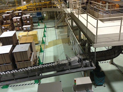 そして箱詰めされていくプレモル。@ザ・プレミアム・モルツ講座