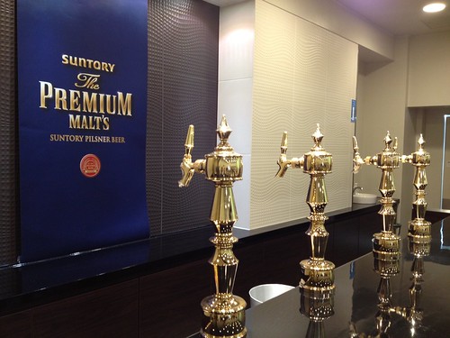セミナールームにはちゃんと生ビールのサーバが!@ザ・プレミアム・モルツ講座
