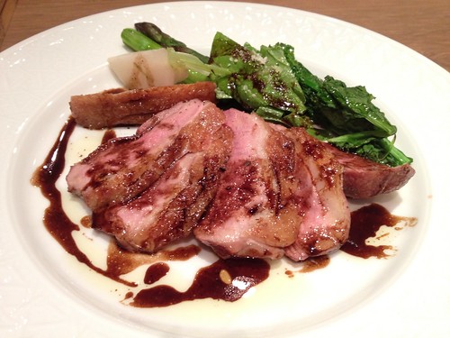 鴨胸肉の炭火焼＠Oysterbar＆Wine BELON （オイスターバー＆ワイン ブロン）