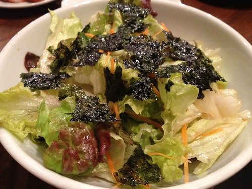 チョレギサラダ@一代目とんとん侍 三軒茶屋店