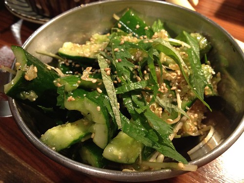 きゅうり@三軒茶屋 ホルモンやく蔵 金肉屋