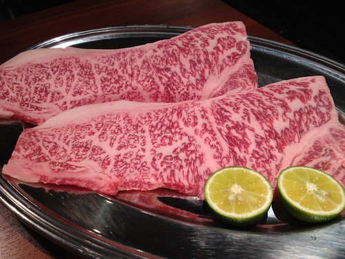 飛騨牛塩サーロイン＠ホルモン在市 芝大門