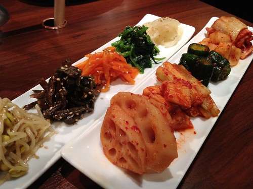 ナムルとキムチセット＠ホルモン在市 芝大門