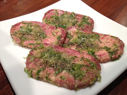 上タン塩。＠ホルモン在市 芝大門