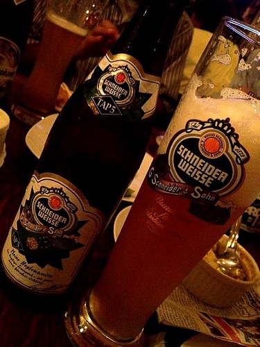 Schneider Weisse（シュナイダー・ヴァイセ）が一番気に入りました！＠Beer & Wine Cafe 65 （ロクゴ）