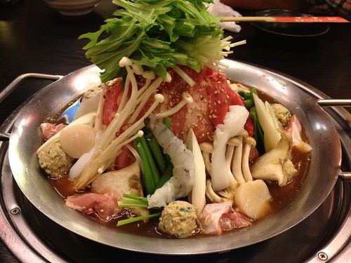 鉄板ちゃんこはヘルシーな感じ!@ちゃんこ酒場 角力