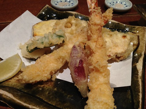 天ぷらの盛り合わせ＠やまと 楽