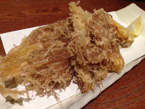 ヤングコーンの天ぷら＠やまと 楽