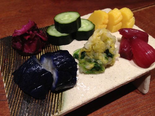 漬け物の盛り合わせ＠やまと 楽