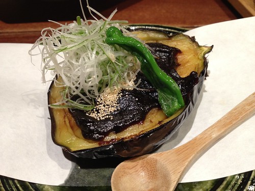 丸茄子の味噌田楽＠やまと 楽