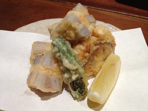 レンコンの海老しんじょうはさみあげ＠やまと 楽