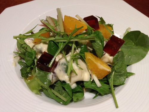 アボガドとマグロのサラダ＠やまと 楽