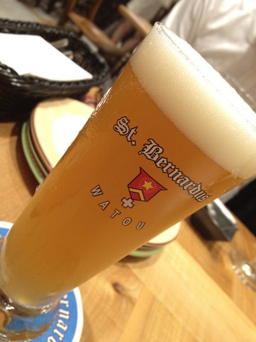 はじめの一杯。＠ブラッスリーセント・ベルナルデュス