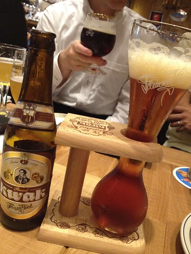 パウエルクワック。グラスが特徴的。＠ブラッスリーセント・ベルナルデュス