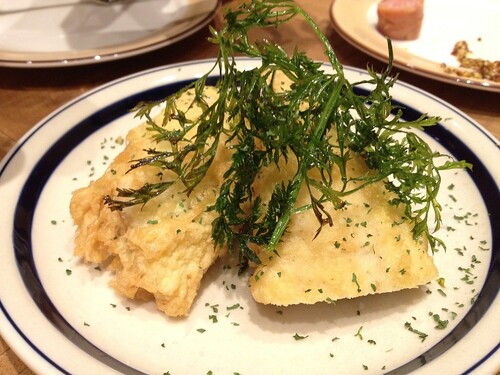 真鯛のフリット。うまうま。＠ブラッスリーセント・ベルナルデュス