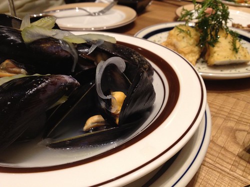 ムール貝のクロケット？＠ブラッスリーセント・ベルナルデュス
