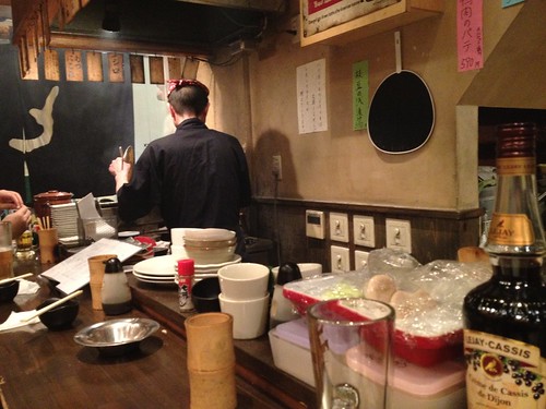 カウンター席＠とり処（新宿）