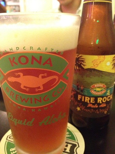 コナビールのFire Rock@AS CLASSICS DINER