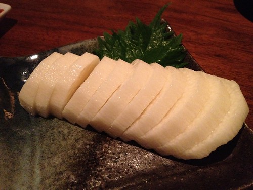 長芋の山葵漬け＠やきとんに焼酎 路地