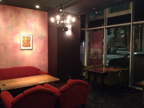 テーブル席はゆったりできそう＠木かげ