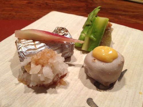 焼物:太刀魚の柚香焼き@暗闇坂宮下 麻布十番