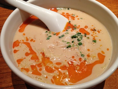 〆の坦々麺@焼肉キッチンスタジアム 黒5 本店 (クロゴ)